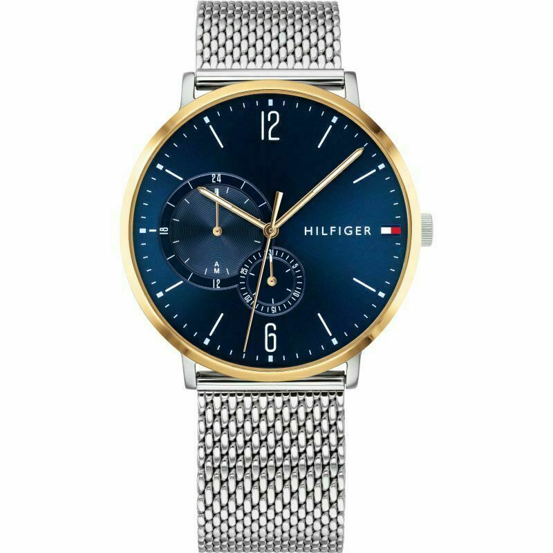 Mens Blue Multi Function Tommy Hilfiger Watch 1791505