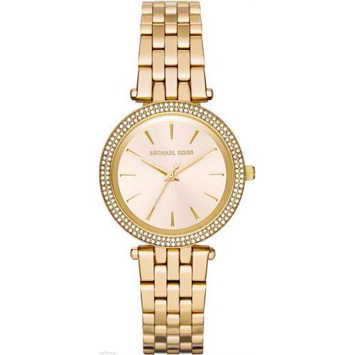 Ladies Mini Darci Gold Stainless Steel Michael Kors Watch MK3430