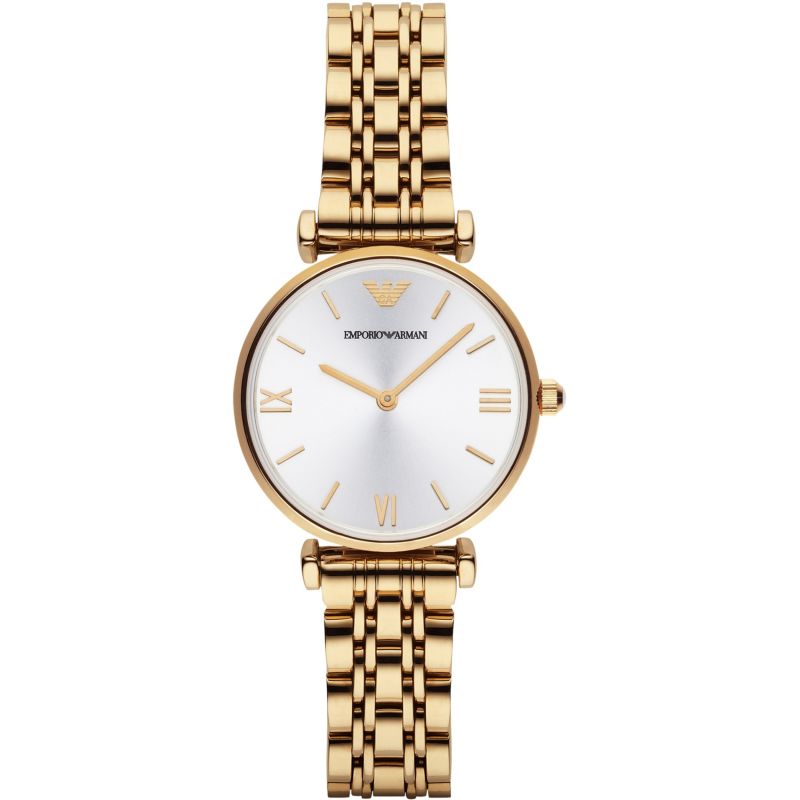 Emporio Armani Ladies Automatic Watch T-Bar Gianni Gold AR1877