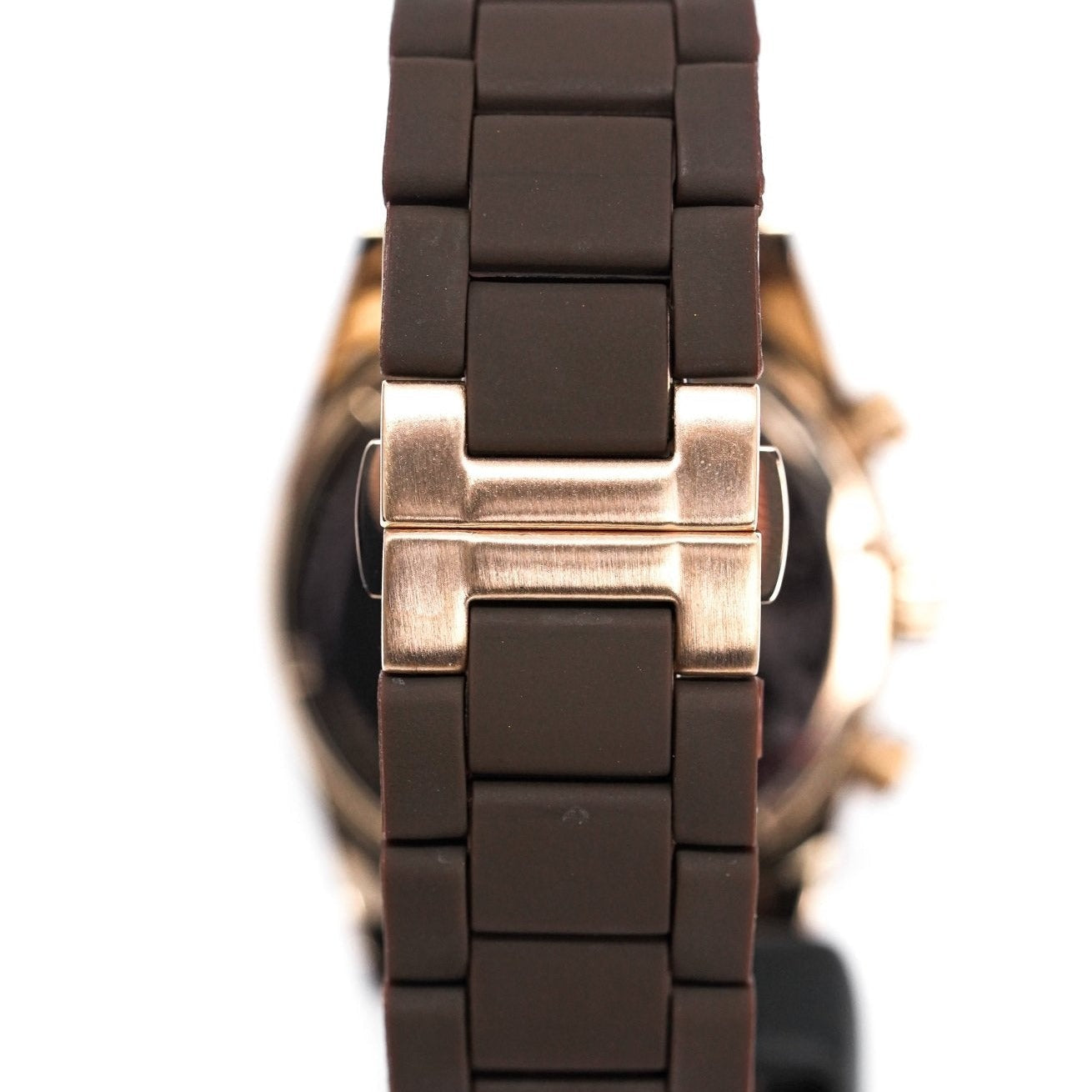 Emporio Armani Ladies Chronograph Watch Brown AR5891