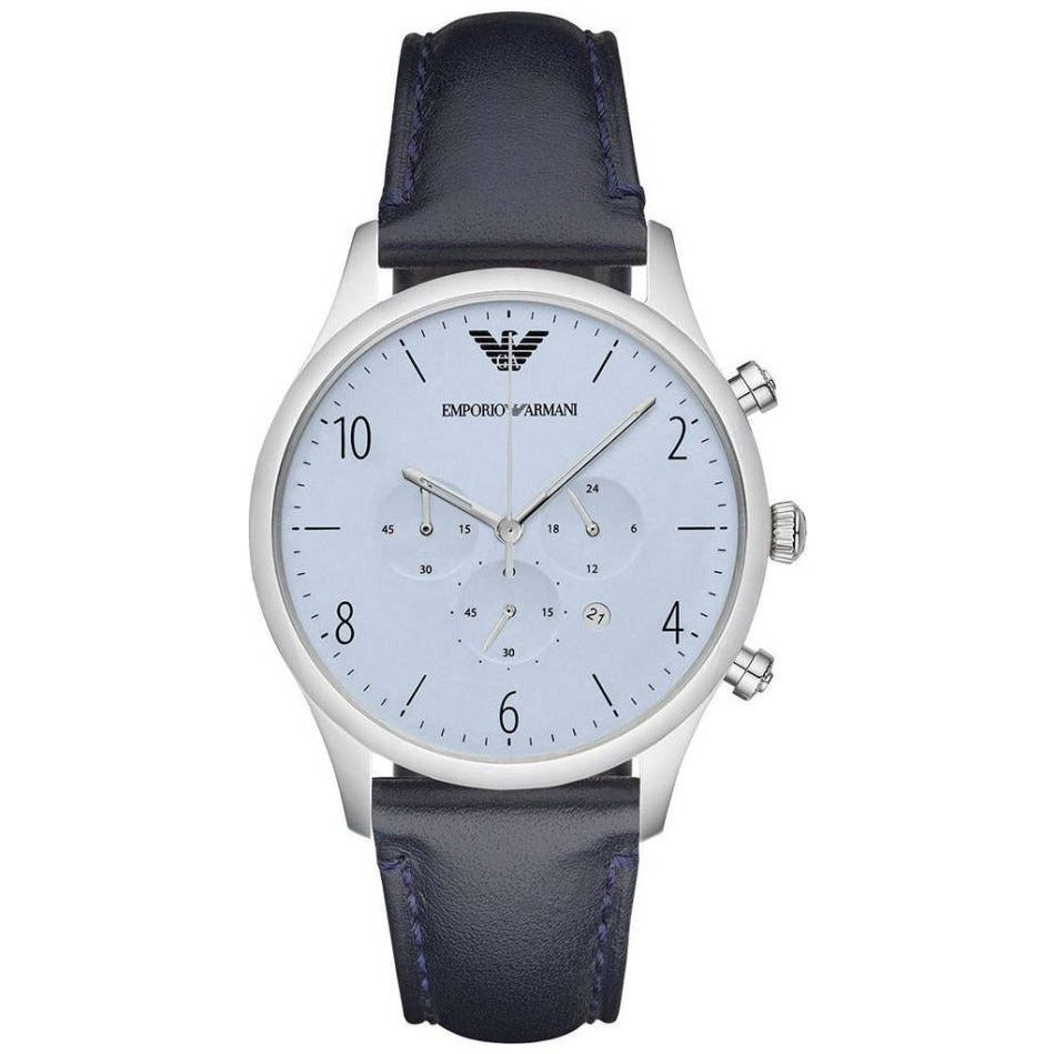 Emporio Armani Men's Chronograph Watch Blue AR1889