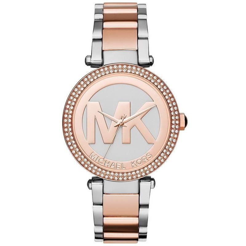 Michael Kors Ladies Watch Parker Two Tone MK6314