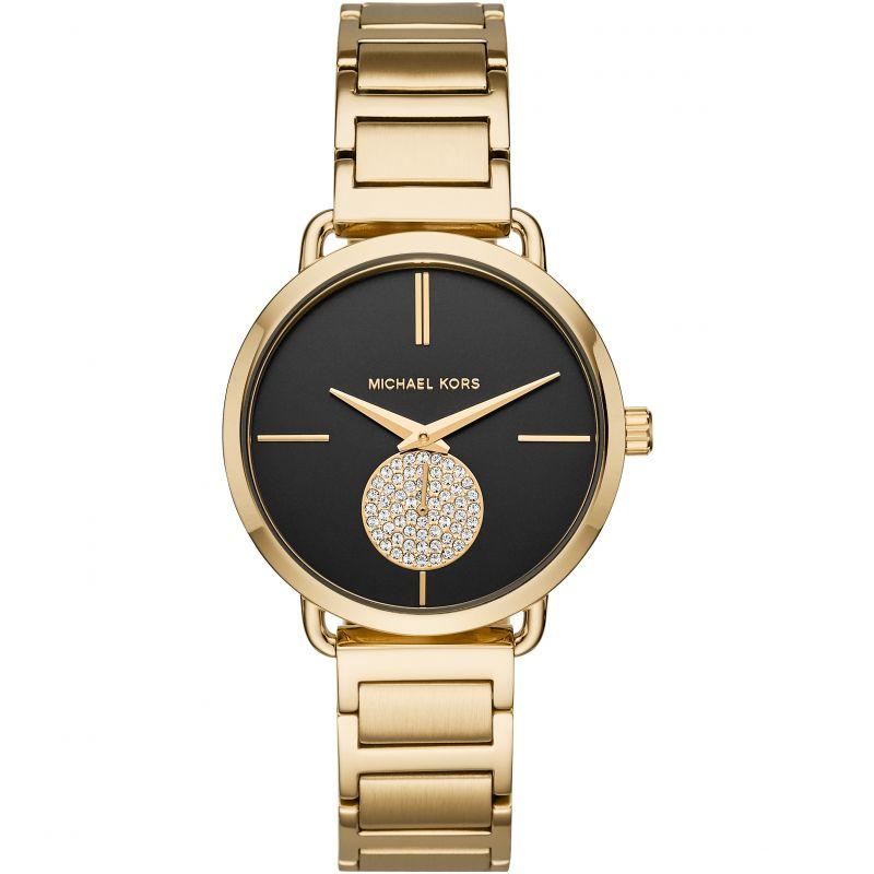 Michael Kors Ladies Watch Portia Yellow Gold MK3788