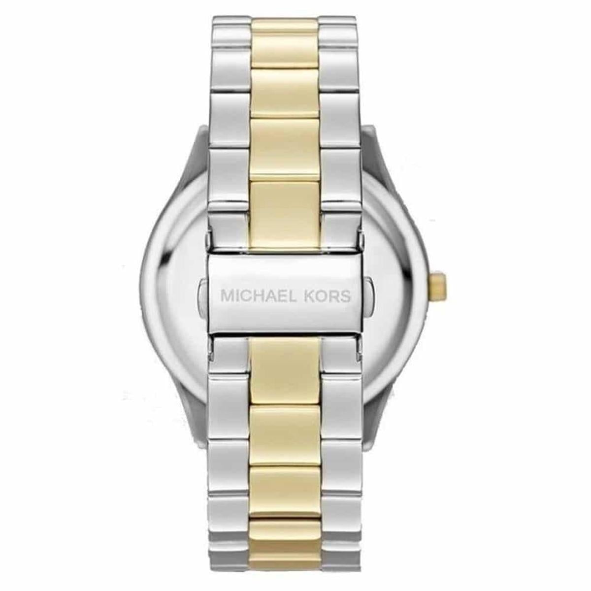 Michael Kors Ladies Watch Slim Runway Two Tone MK3198